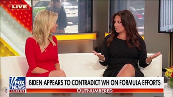 Biden appears to contradict White House baby formula timeline