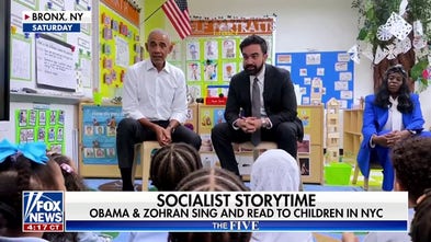 'The Five': Obama joins Mamdani for preschool storytime