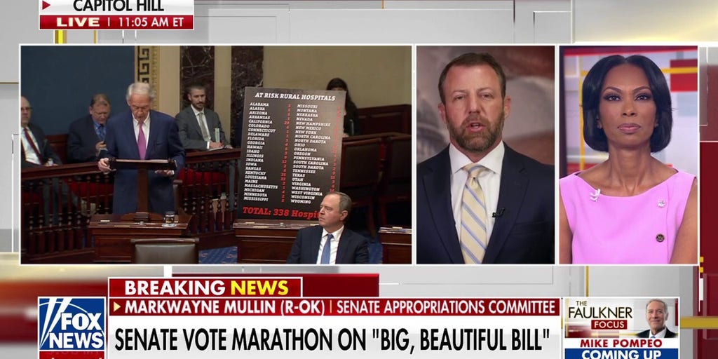 Sen. Mullin calls out Dems' 'lie' on deficit spending as GOP works to pass 'big, beautiful bill'