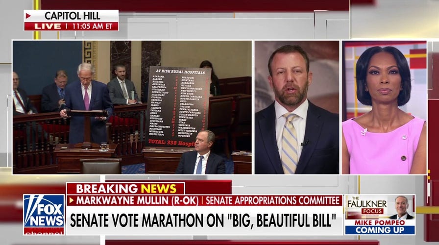 Sen. Mullin calls out Dems' 'lie' on deficit spending as GOP works to pass 'big, beautiful bill'