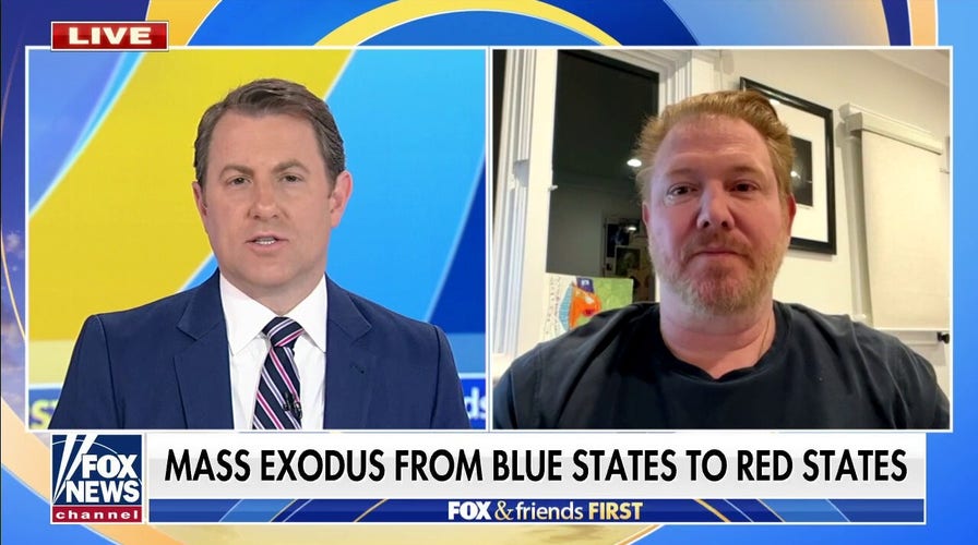 Taxes pushing many Americans to move to red states