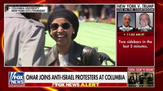 Ilhan Omar joins anti-Israel protesters at Columbia University - Fox News