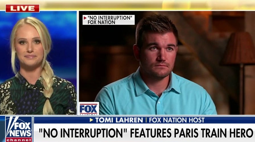 Tomi Lahren previews sit down with Paris train hero's run for Congress