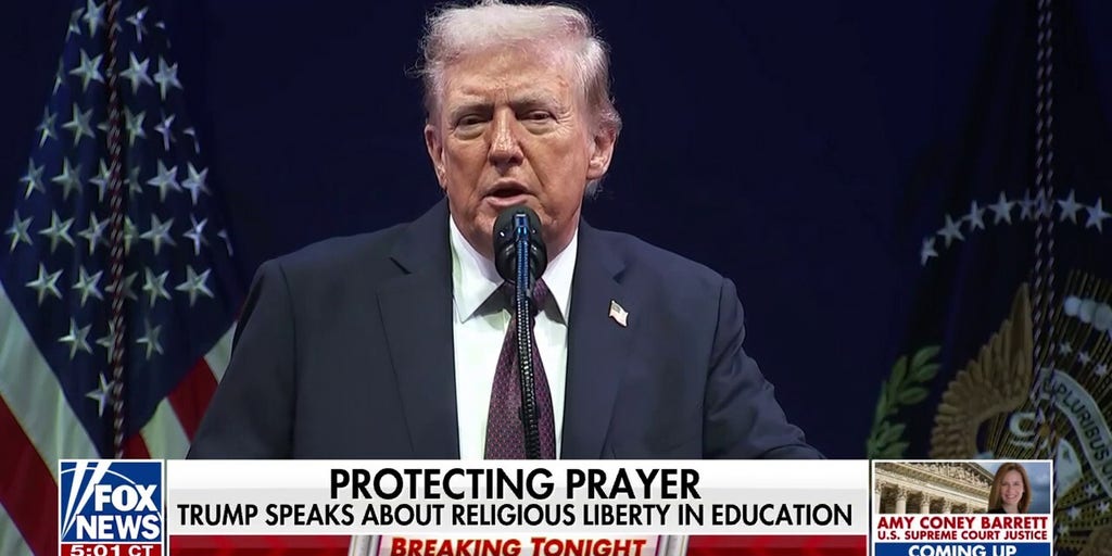 President Trump turns focus to religious liberty as crime crackdown debate lingers
