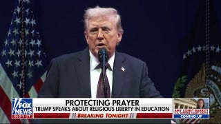 President Trump turns focus to religious liberty as crime crackdown debate lingers