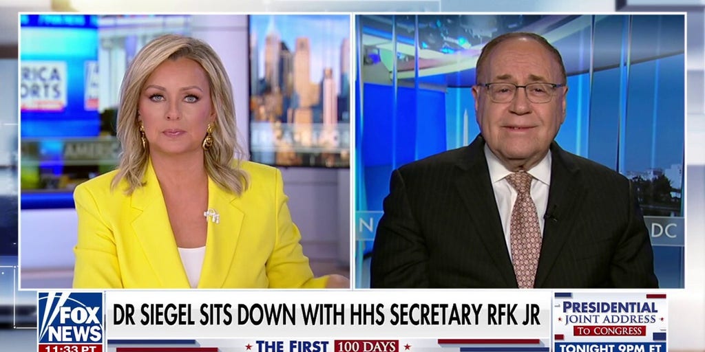 HHS Secretary RFK Jr talks to Dr. Marc Siegel, recommends vaccination for purpose of 'community immunity'