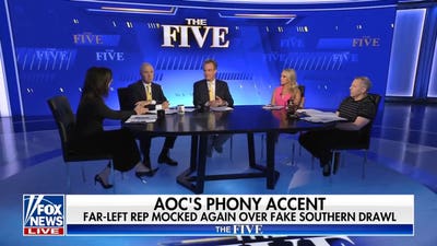 'Not exactly Alexandria from the Bronx': 'The Five' ridicules AOC's fake southern accent