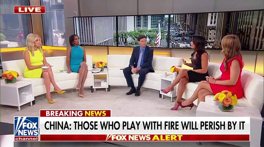 China issues new threats after Pelosi lands in Taiwan