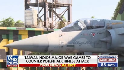 Taiwan launches massive war games to prepare for potential Chinese invasion