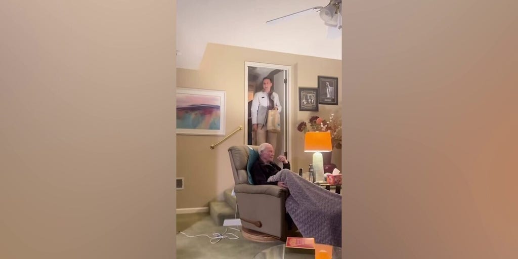 Viral video captures family's 'Grandparents Christmas' surprise