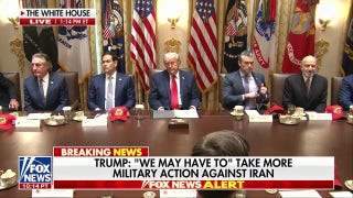 Cabinet meeting concludes, Trump optimistic about Iran talks