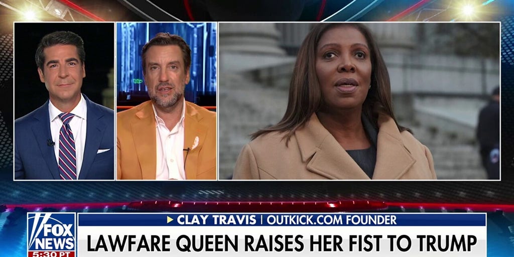 Letitia James will be found guilty if the grand jury does its job: Clay Travis