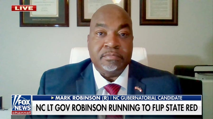 North Carolina Republican Lt. Gov. Mark Robinson launches gubernatorial run