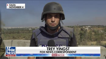 Israeli military escorts FOX reporters into Gaza