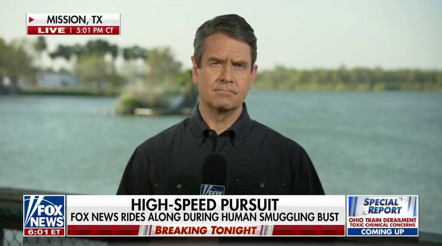 Drug smugglers chased down as border crisis gets worse