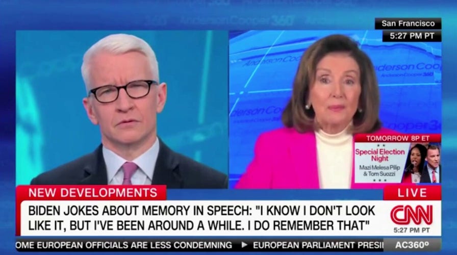 Nancy Pelosi on Biden age concerns: 'He's younger than I am, so what do I have to say about his age?'