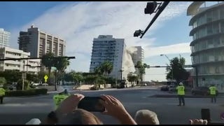 Miami hotel that hosted The Beatles, JFK is imploded  - Fox News