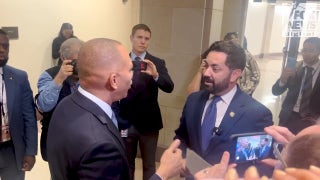 Hakeem Jeffries confronted by House Republican on Obamacare subsidies