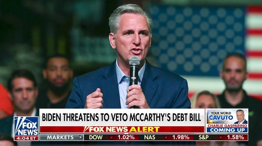 House Speaker Kevin McCarthy looks to shore up support for debt limit bill 