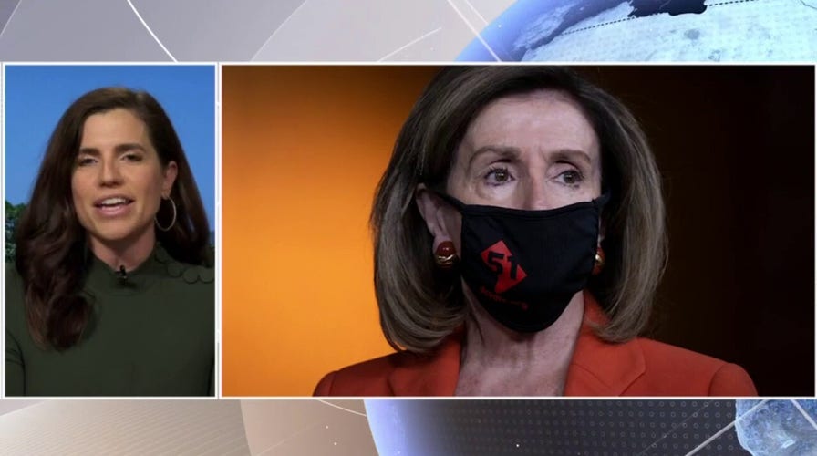 Rep. Nancy Mace pushes Pelosi to lift House floor mask mandate