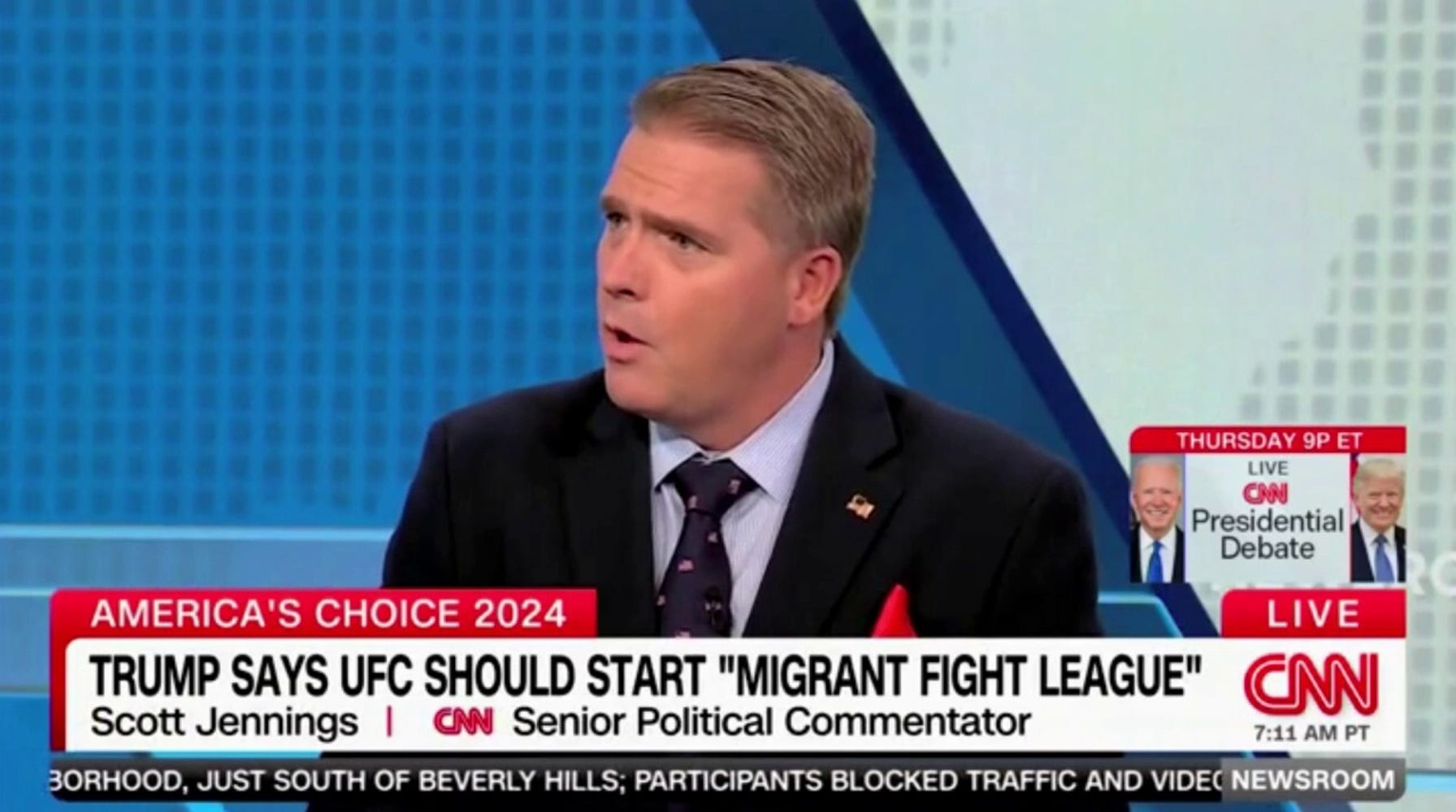 Acosta and Jennings Clash over Trump's Dehumanizing Immigration Rhetoric