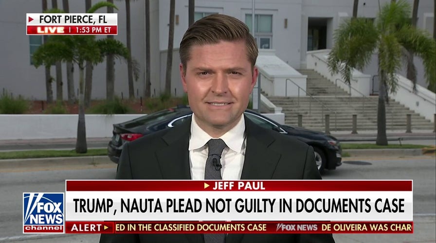 Trump and Nauta plead not guilty in documents case