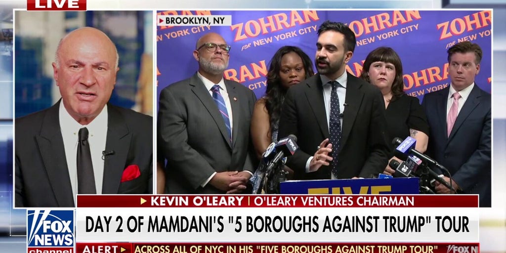Kevin O'Leary has a warning about 'brickwalls' for Mamdani