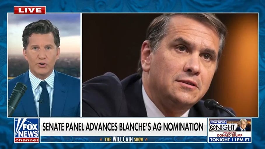 Will Cain: Democrats turn Todd Blanche hearing into 'Capitol Hill circus'