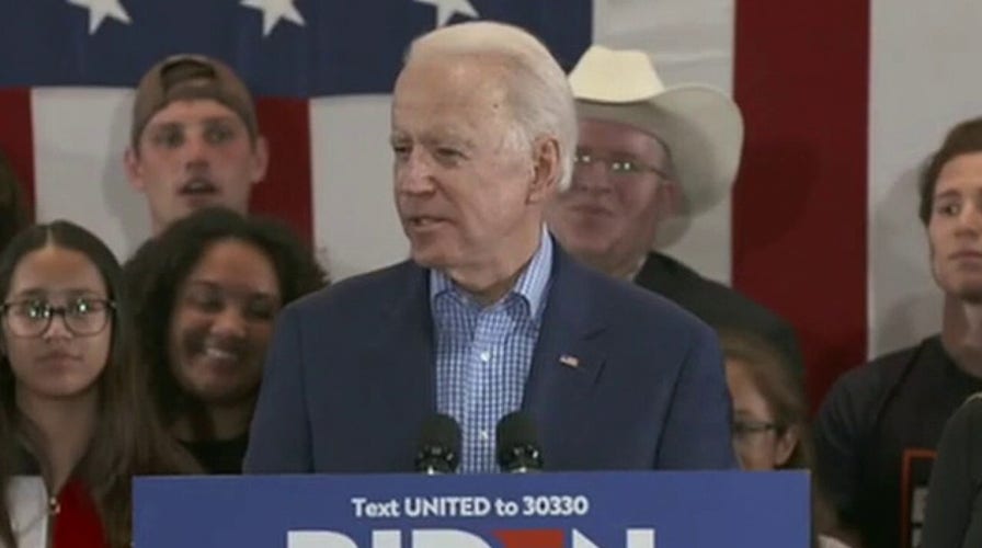 Biden claims comeback after 2nd place finish in Nevada