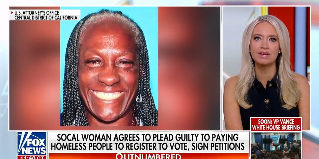 California woman pleads guilty to paying homeless to register to vote