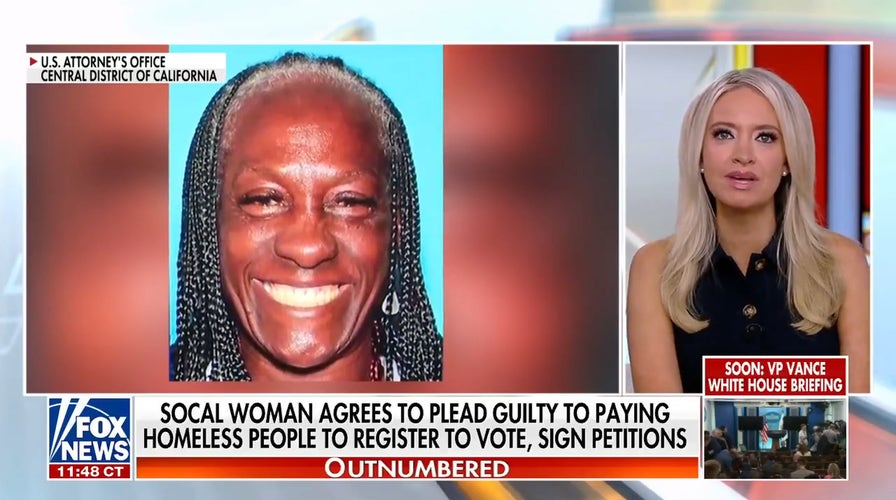 California woman pleads guilty to paying homeless to register to vote