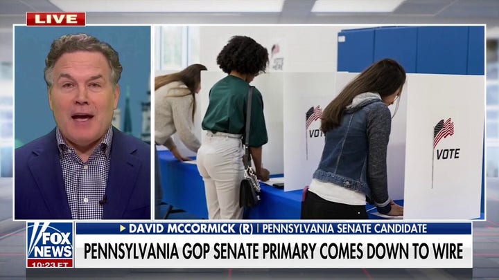 PA Senate candidate David McCormick slams Democrats for 'extreme' agenda: 'I can win the general election'