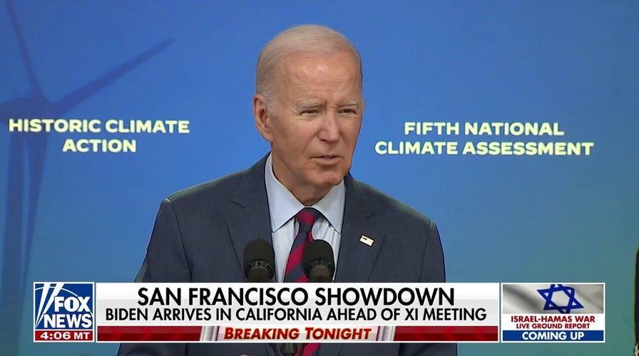  President Biden prepares for meeting with Chinese President Xi