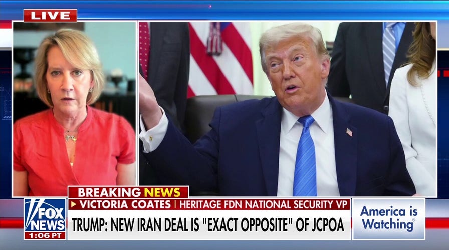 Trump is the only president 'willing' to take major military and economic action against Iran: Victoria Coates