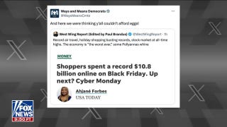 'Maybe sit down': Dems mocked over now-deleted X post  - Fox News
