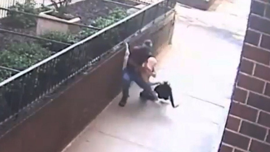 Video Shows Nyc Thief Choke Rob Woman In Broad Daylight Fox News 