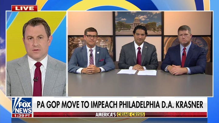 Pennsylvania GOP moves to impeach progressive Philadelphia DA Larry Krasner