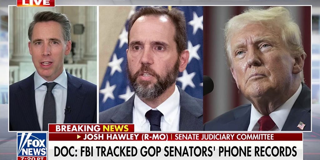 Hawley demands investigations into FBI's surveillance of GOP lawmakers: 'Blatantly unconstitutional'