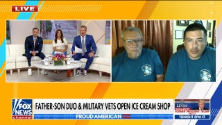 Father-son military veterans open ice cream shop in San Antonio - Fox News