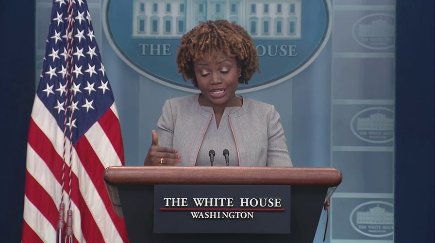 White House Press Secretary Karine Jean-Pierre