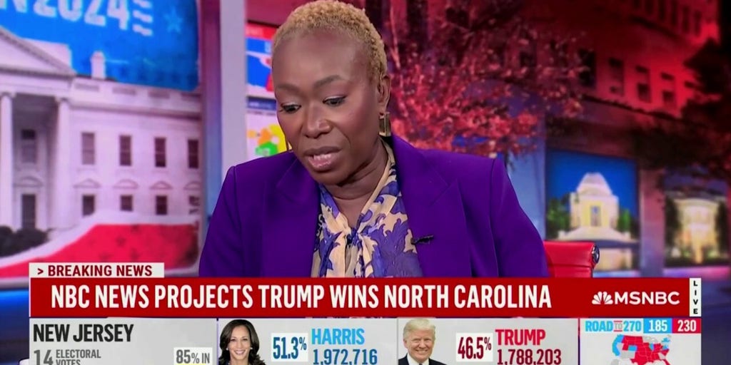 MSNBC's Joy Reid blames White women for Harris losing North Carolina