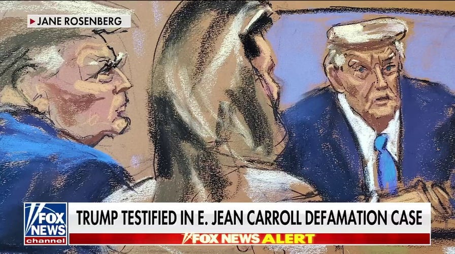 Trump testifies in E. Jean Carroll defamation case