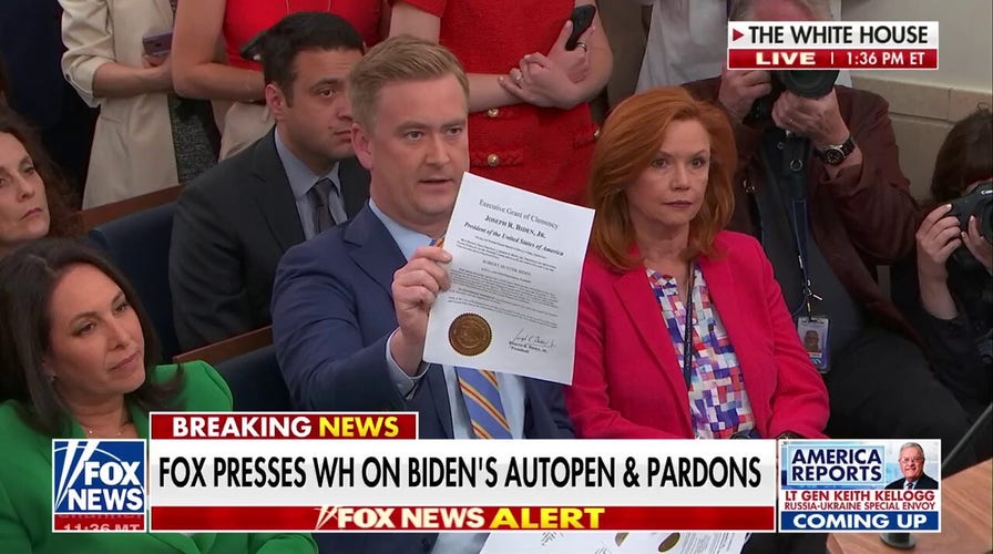 DOJ announces investigation into Biden autopen, Karoline Leavitt says
