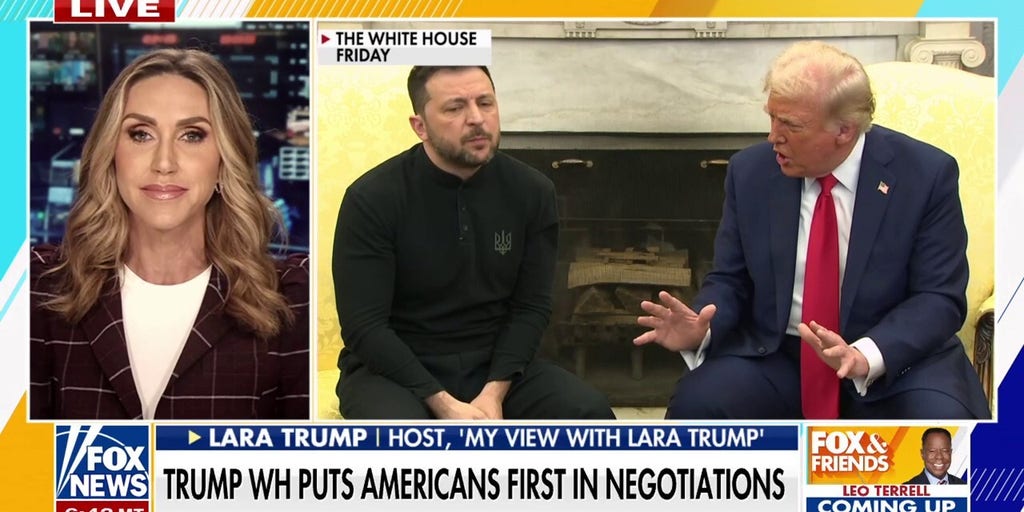 Zelenskyy ‘only has himself’ to blame over heated meeting with Trump, Lara Trump argues
