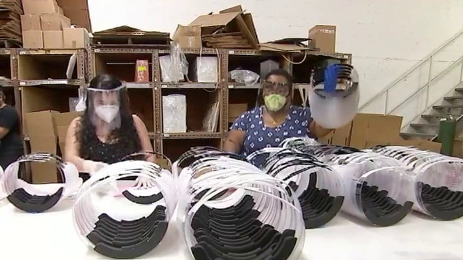 US factories shift to making face masks, hand sanitizer during COVID-19 pandemic