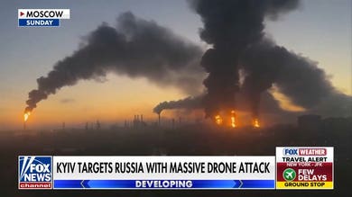 Ukraine hits Russian oil refinery in massive drone attack
