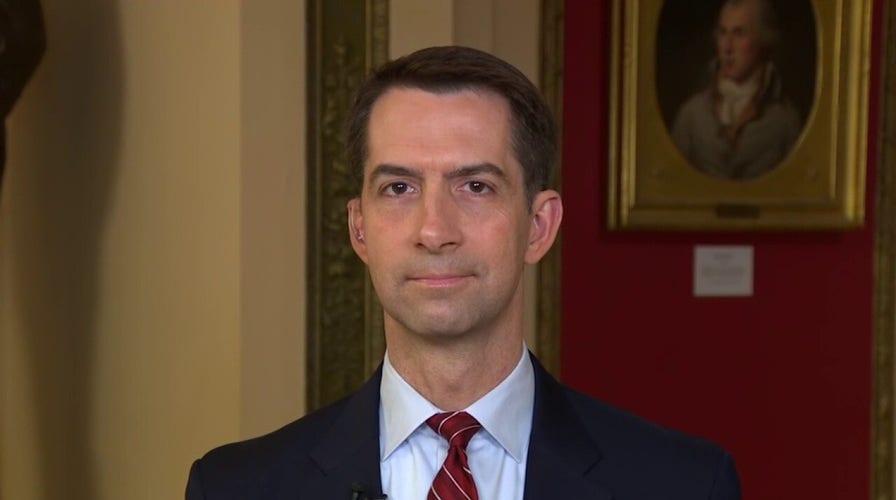 Sen. Tom Cotton on proposal to end US dependence on China for pharmaceuticals