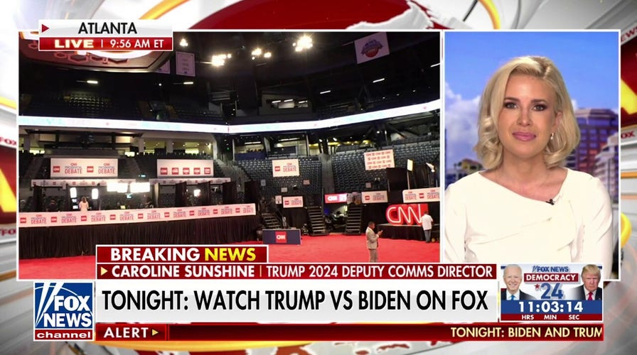 Biden has to not just stand on debate stage, but stand on his record: Caroline Sunshine