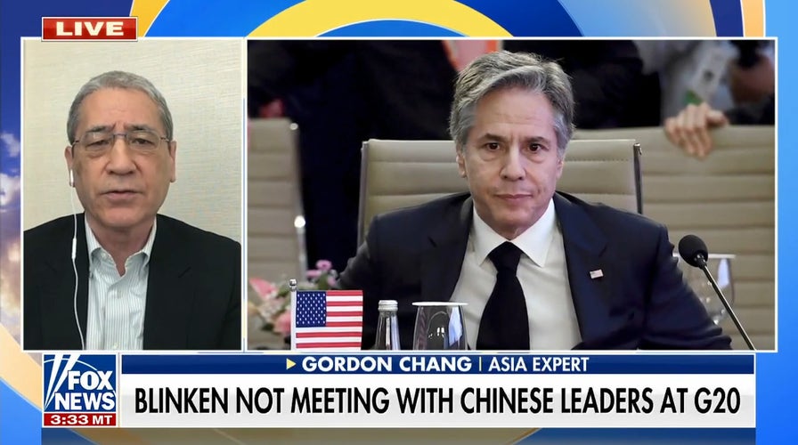 Secretary Blinken will not meet with Chinese leaders at G20