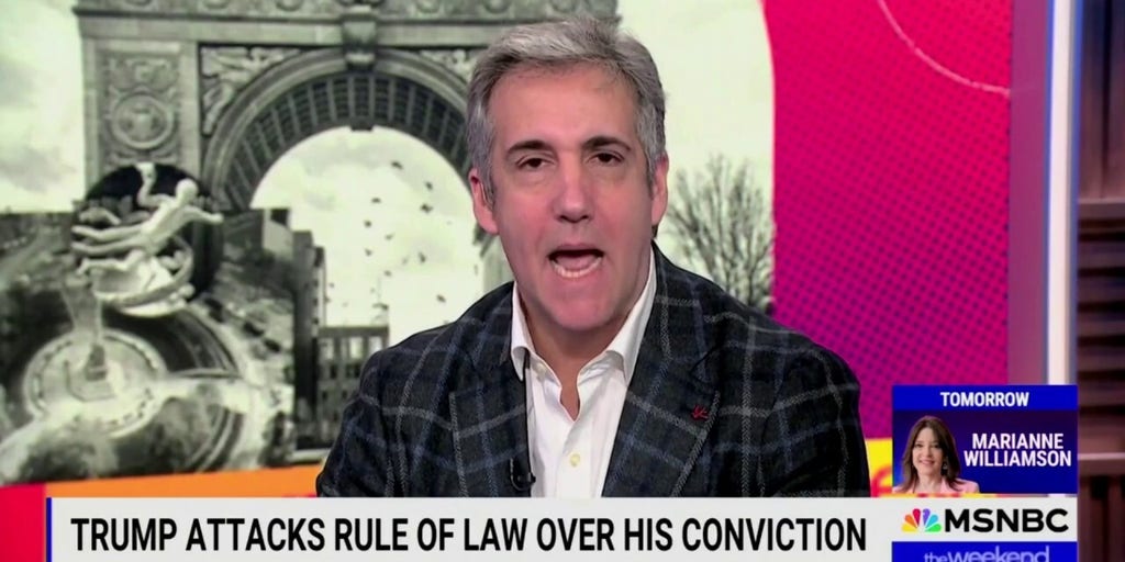 Michael Cohen asks for Biden's pardon: 'I'm somebody's son also'